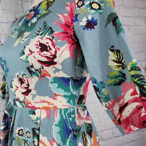 Mint Limit | Floral RetroDress - Picture 8 of 16